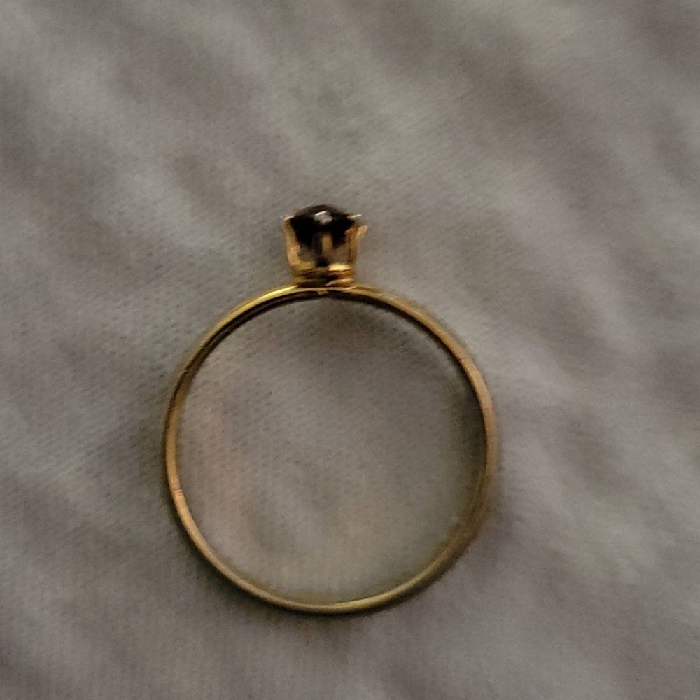 Garnet ring - Picture 3 of 3